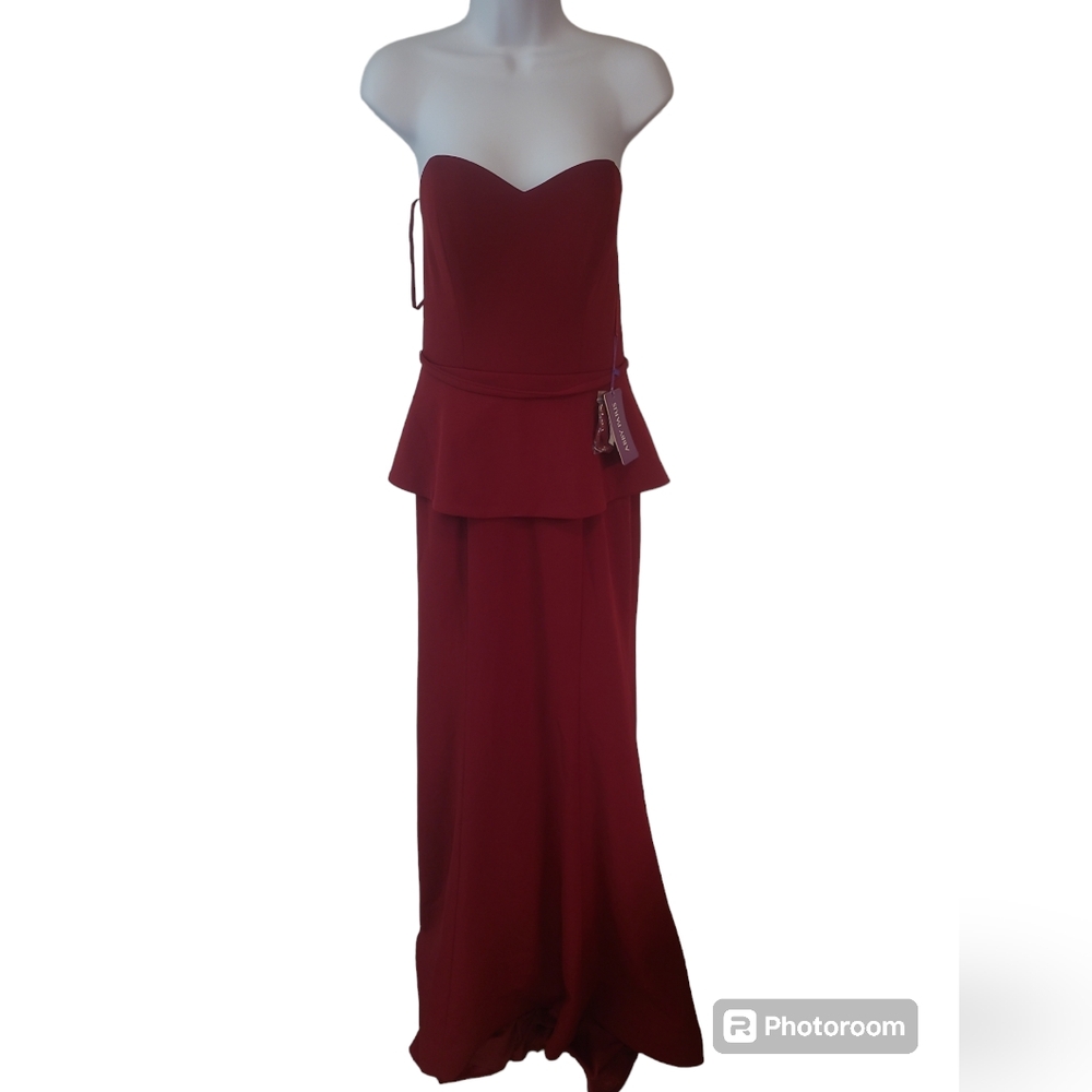 Abby Paris Gown With Matching Shoulder Wrap #93008 - Picture 4 of 7